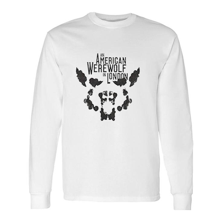 An American Wolf In London Graphic Long Sleeve T-Shirt