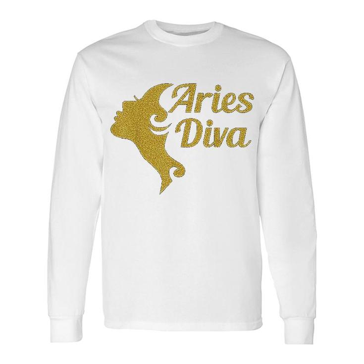 Aries Diva Long Sleeve T-Shirt T-Shirt