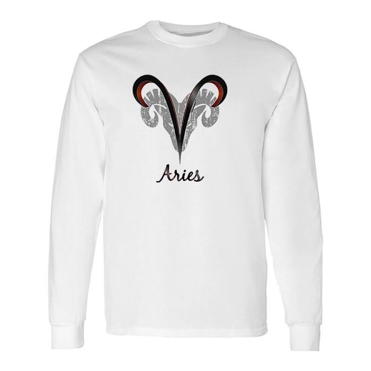 Aries Symbol Childrens Long Sleeve T-Shirt T-Shirt