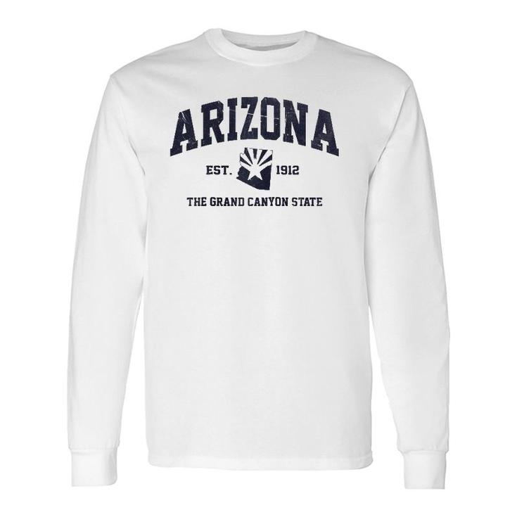 Arizona Az Usa Vintage State Athletic Style Long Sleeve T-Shirt T-Shirt