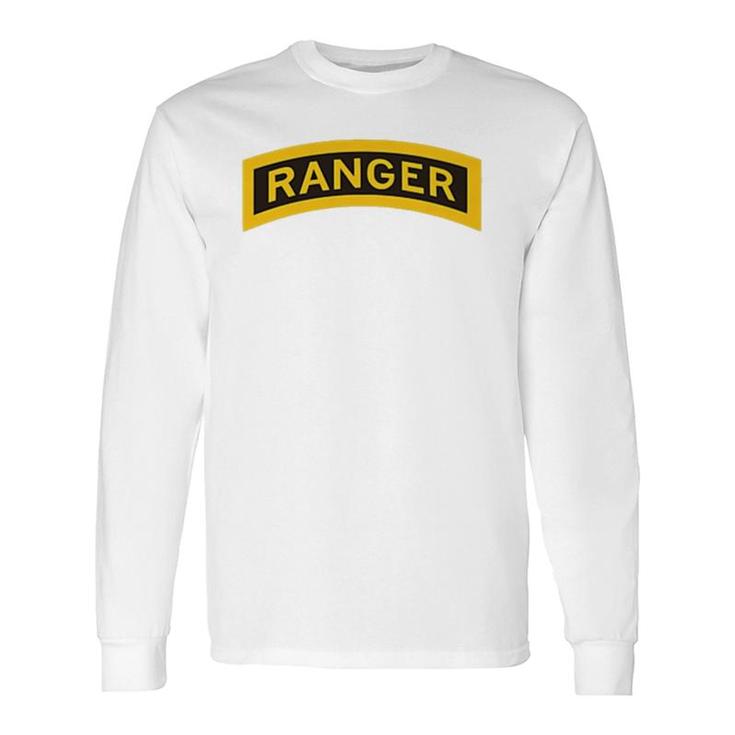 Army Ranger Ranger Tab Us Army Ranger School Premium Long Sleeve T-Shirt T-Shirt