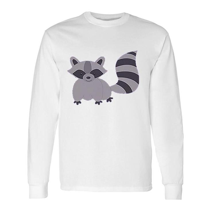 Baby Raccoon Lovely Long Sleeve T-Shirt