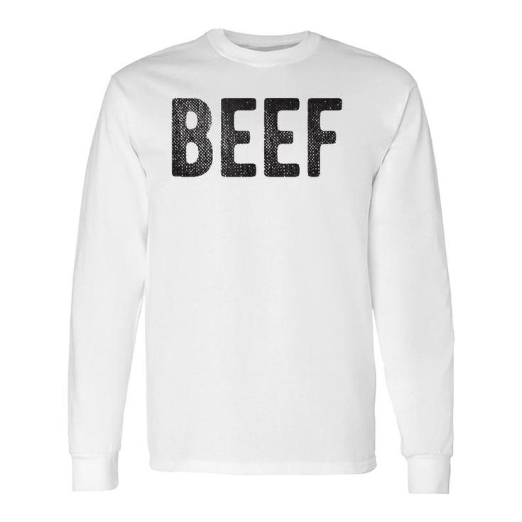 Beef Bbq Meat Lovers Long Sleeve T-Shirt T-Shirt