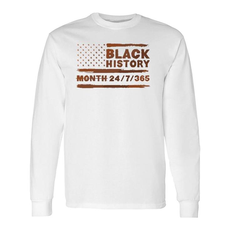 Black History Month 247365 African American Black Pride Long Sleeve T-Shirt T-Shirt