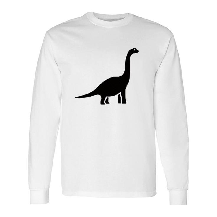 Brontosaurus Dinosaur Animal Lover Long Sleeve T-Shirt