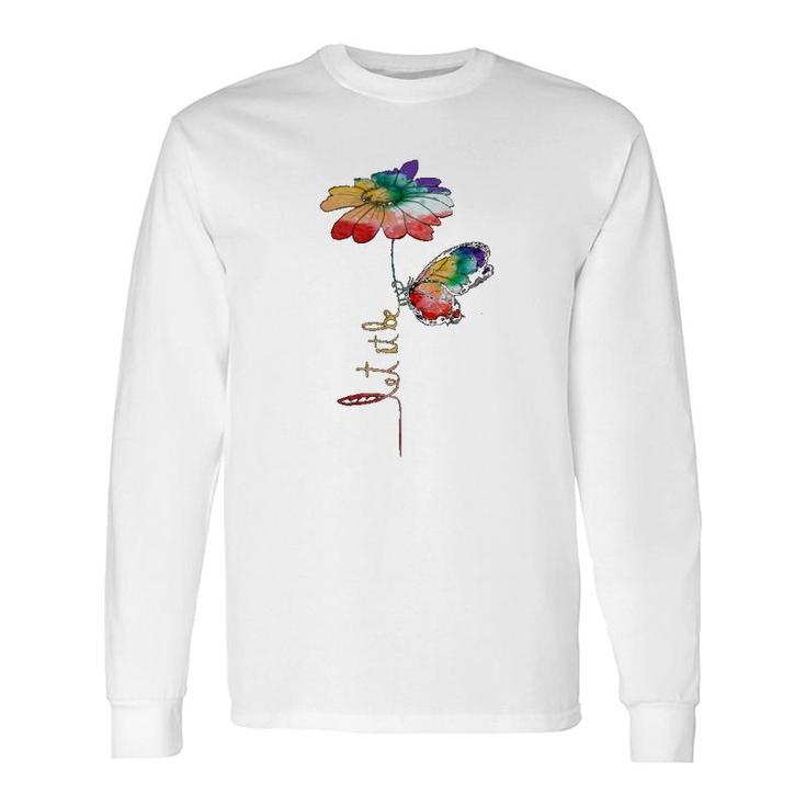 Butterfly Let It Be Classic Long Sleeve T-Shirt T-Shirt