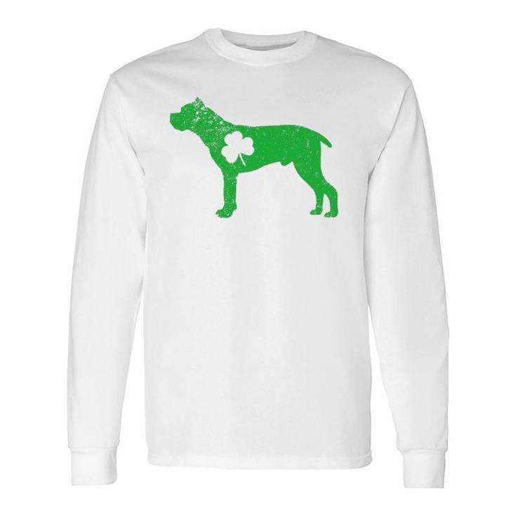 Cane Corso Irish Clover St Patrick's Day Leprechaun Dog Long Sleeve T-Shirt T-Shirt