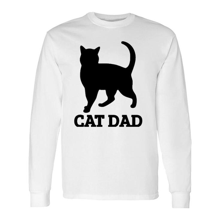 Cat Dad Cat Tee Long Sleeve T-Shirt T-Shirt