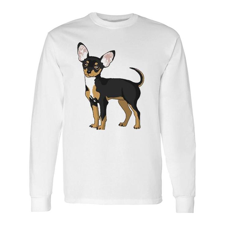 Chihuahua Lover For Chiwawa Moms And Dads Long Sleeve T-Shirt T-Shirt