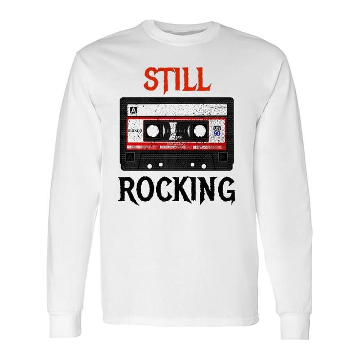 Classic Rock Cassette Tape 80'S Vintage Long Sleeve T-Shirt T-Shirt