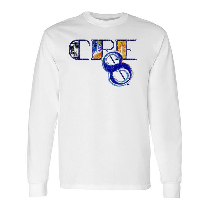 Colorful Cre8 Create Inspirational And Motivational Art Long Sleeve T-Shirt
