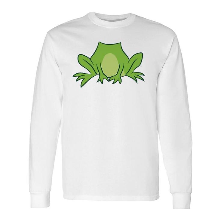 Cool Frog Costume Frog Animal Frog Halloween Costume Long Sleeve T-Shirt T-Shirt