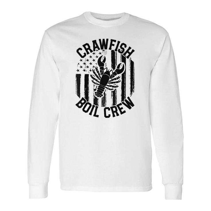 Crawfish Boil Crew Cajun Long Sleeve T-Shirt