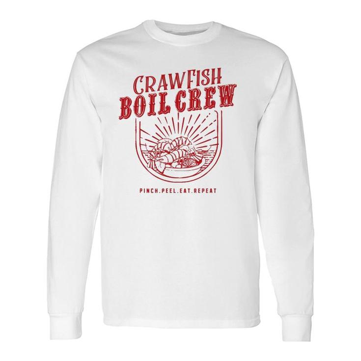 Crawfish Boil Crew Fun Festival Long Sleeve T-Shirt