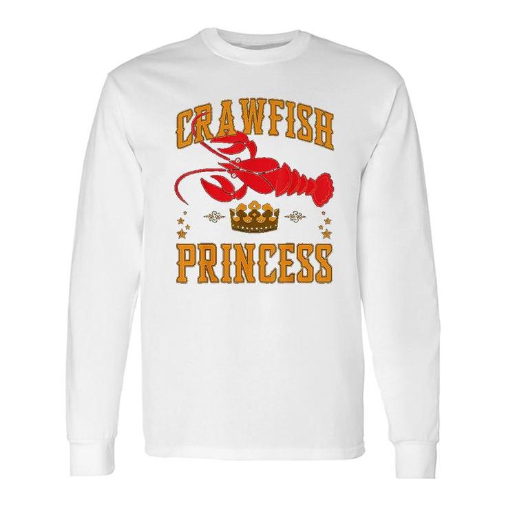 Crawfish Princess Boil Party Festival Long Sleeve T-Shirt