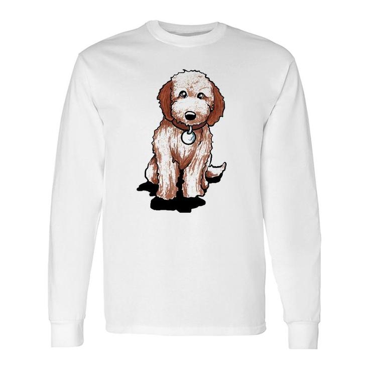 Cute Goldendoodle Puppy Golden Doodle Pullover Long Sleeve T-Shirt T-Shirt