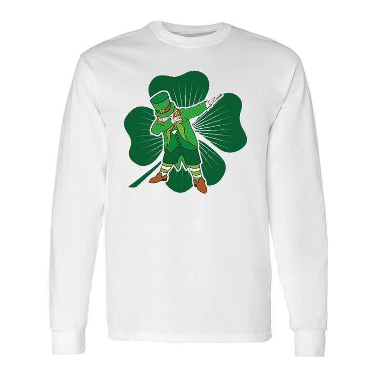 Dabbing Leprechaun Irish Dab St Patricks Day Tee Long Sleeve T-Shirt T-Shirt