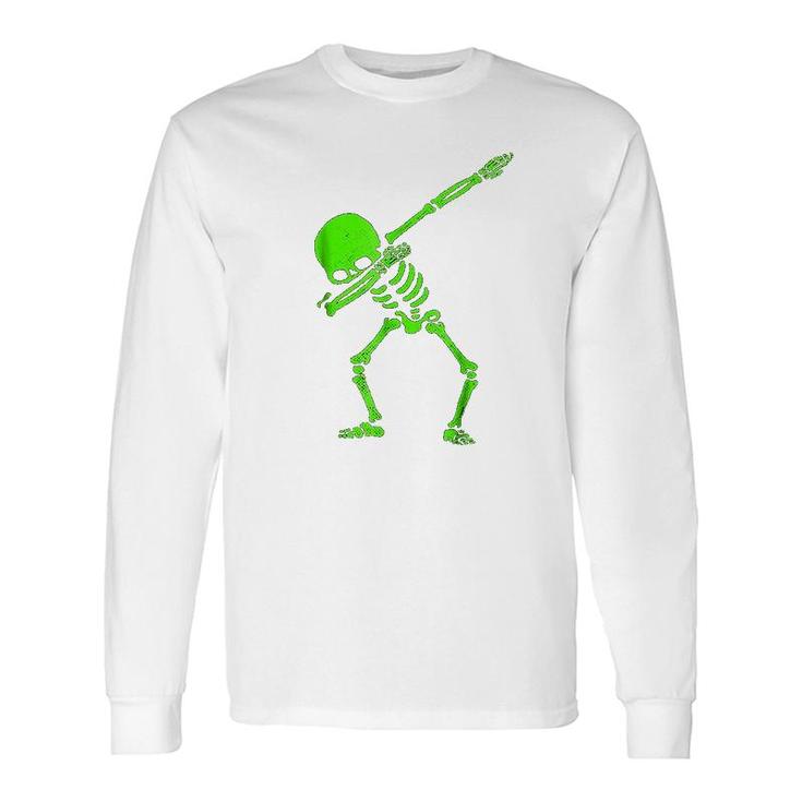 Dabbing Skeleton Long Sleeve T-Shirt T-Shirt