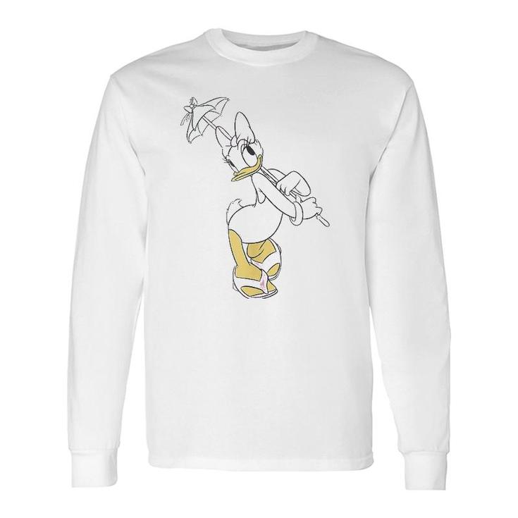 Daisy Duck Summertime Long Sleeve T-Shirt T-Shirt