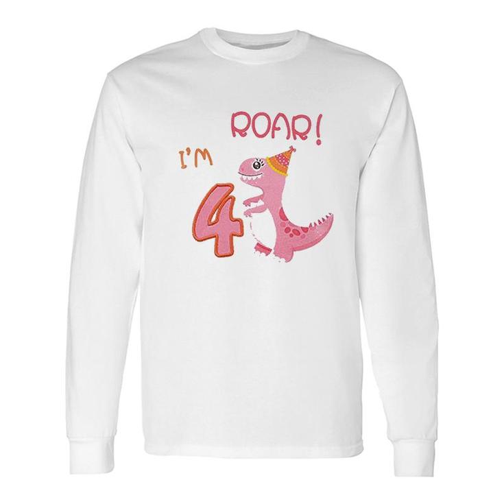 Dinosaur Themed Party Long Sleeve T-Shirt