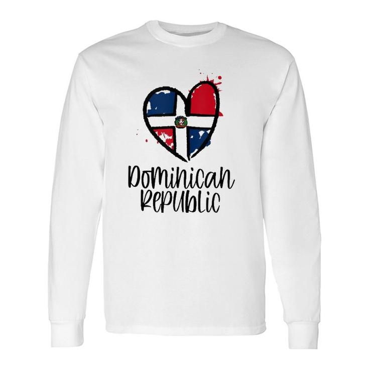 Dominican Republic Northern America Spanish Dominican Long Sleeve T-Shirt T-Shirt