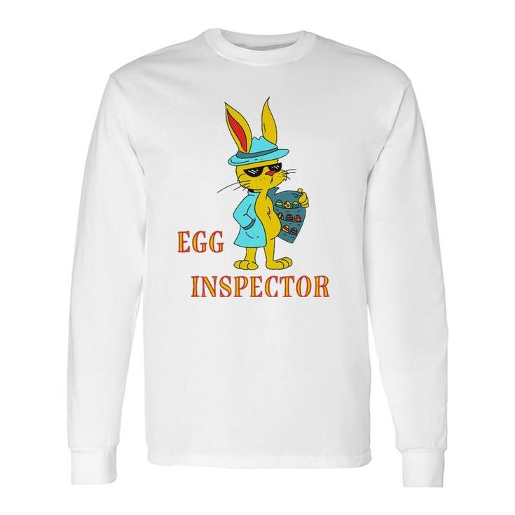 Easter Bunny Egg Inspector Long Sleeve T-Shirt T-Shirt