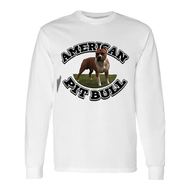 Eddany American Pitbull Long Sleeve T-Shirt T-Shirt