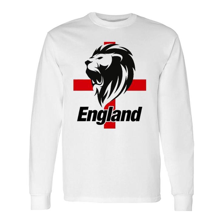 England Football, English Soccer Team, St George, Lion, Euro Long Sleeve T-Shirt T-Shirt