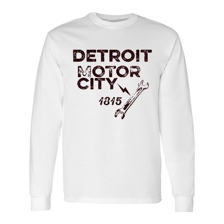 Evertree Clothing Detroit Motor City Long Sleeve T-Shirt