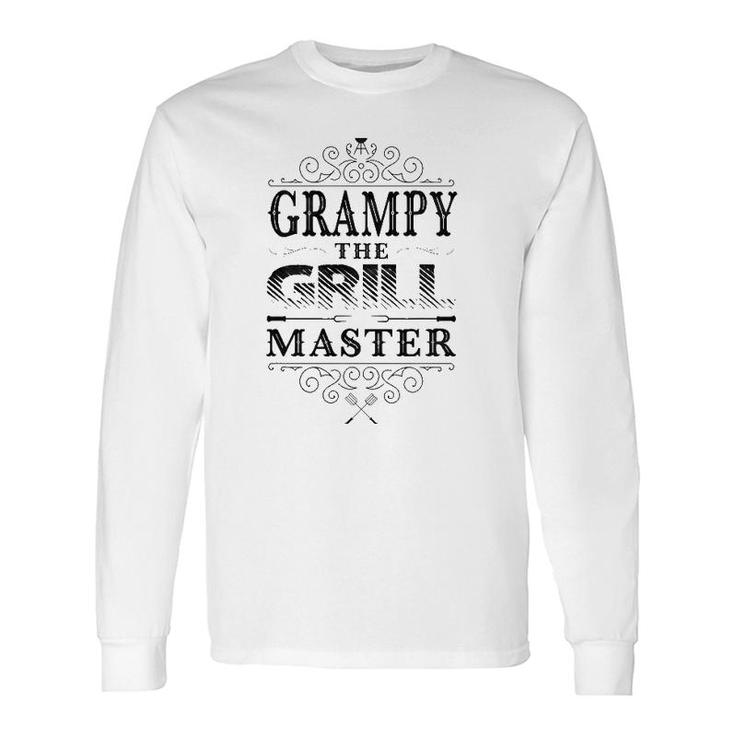 Family Father's Day Grampy The Grill Master Long Sleeve T-Shirt T-Shirt