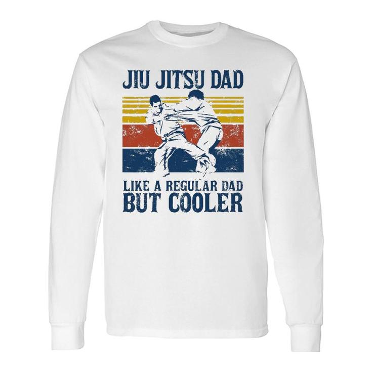 Father’S Day Jiu Jitsu Dad Training Father Vintage Long Sleeve T-Shirt T-Shirt