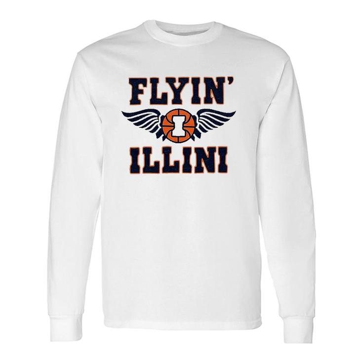 Flyin’ Illini Basketball Sport Long Sleeve T-Shirt T-Shirt