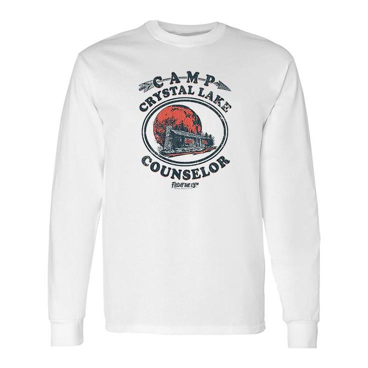 Friday The 13th Movie Camp Crystal Lake Counselor Long Sleeve T-Shirt T-Shirt