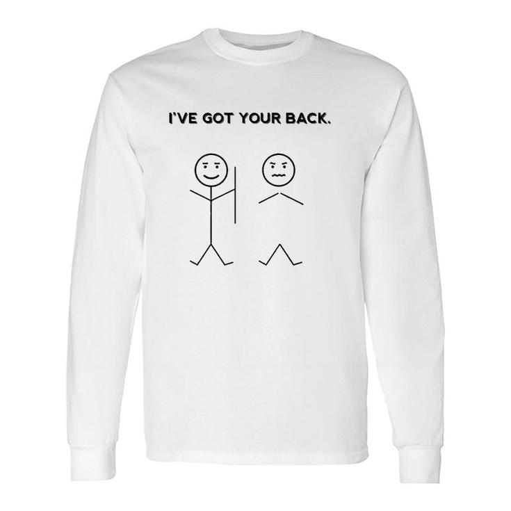 For Friends Ive Got Your Back Halloween Long Sleeve T-Shirt