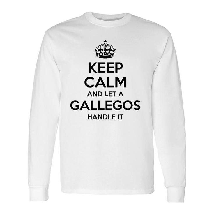Gallegos Surname Tree Birthday Reunion Long Sleeve T-Shirt T-Shirt