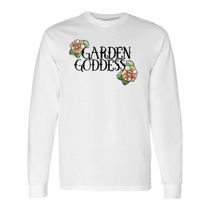 Garden Goddess Proud Gardener Tee S Long Sleeve T-Shirt