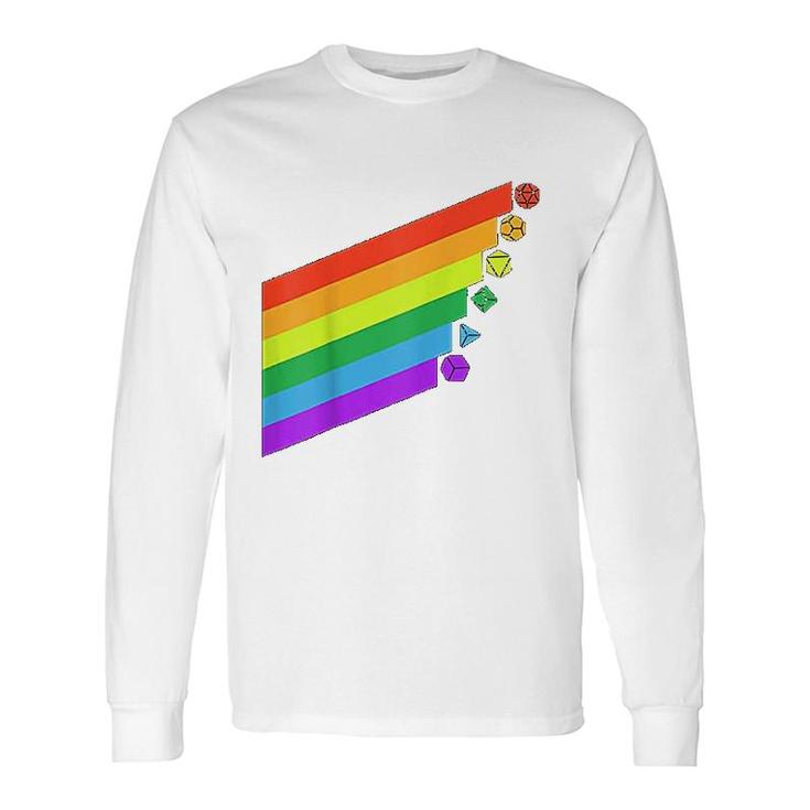 Gay Pride Rainbow Nerdy Long Sleeve T-Shirt