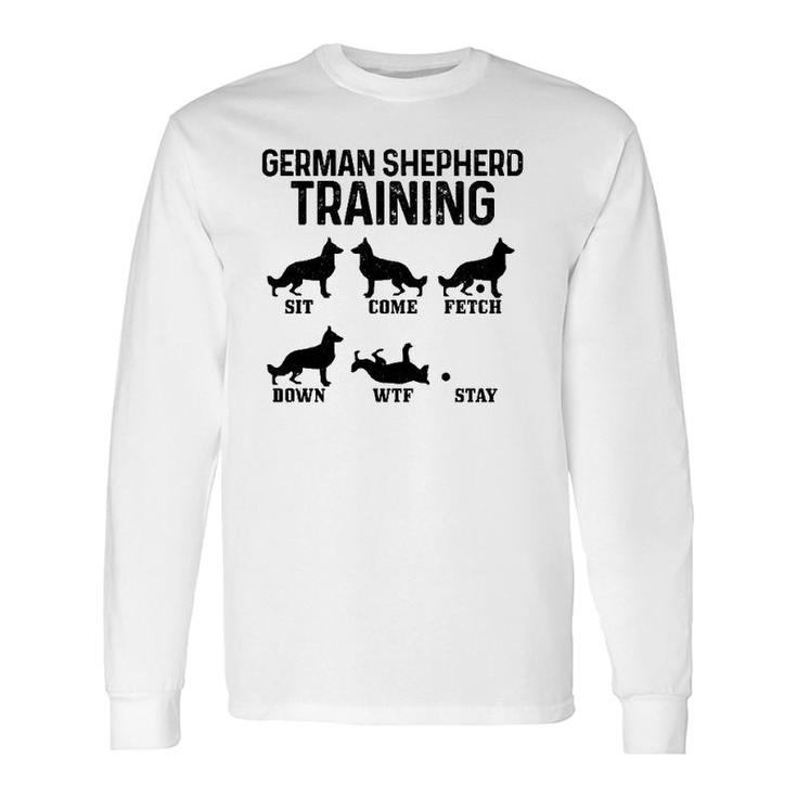 German Shepherd Training Dog German Shepherd Mom Dad Long Sleeve T-Shirt T-Shirt