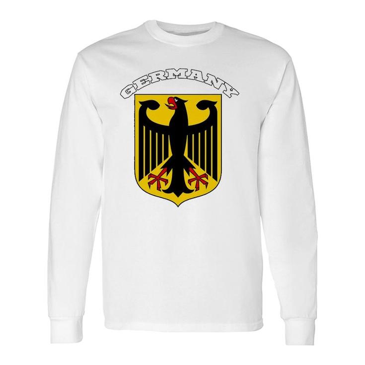 Germany Coat Of Arms Tee Flag Souvenir Berlin Long Sleeve T-Shirt T-Shirt