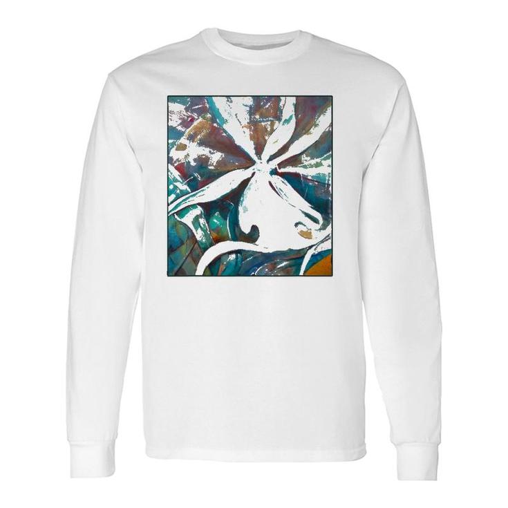 Ghost Orchid Flower Is A Great For Any Lover Of Nature Long Sleeve T-Shirt T-Shirt