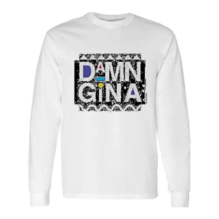 Gina Retro 90s Clothing Long Sleeve T-Shirt