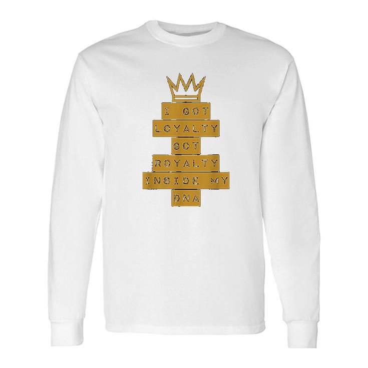 Gold Royalty Hebrew Israelite Judah 12 Tribes Torah Long Sleeve T-Shirt