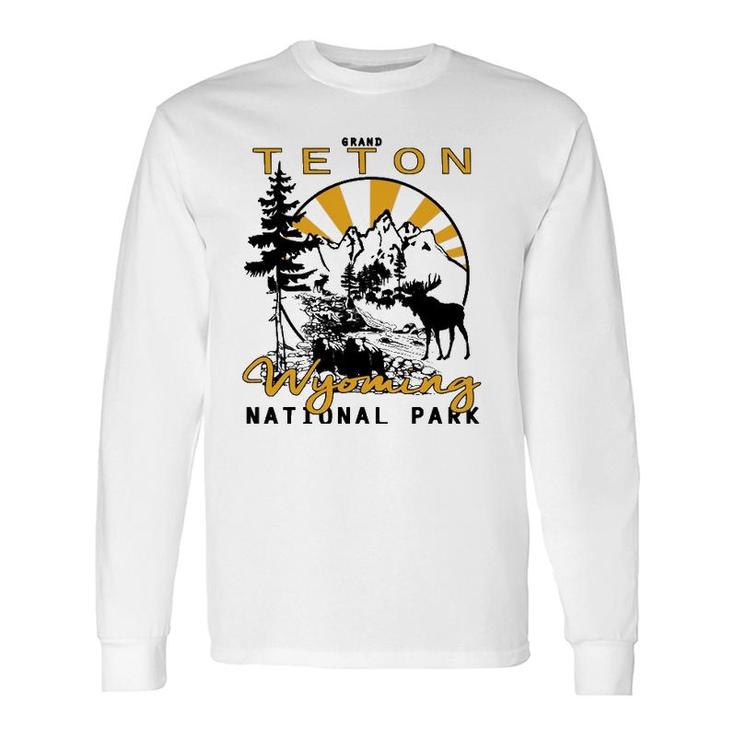 Grand Teton National Park Jackson Hole Wyoming Keepsake Long Sleeve T-Shirt T-Shirt