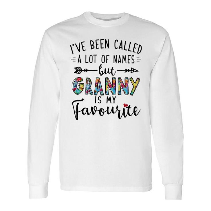 Granny Is My Favourite Name Long Sleeve T-Shirt