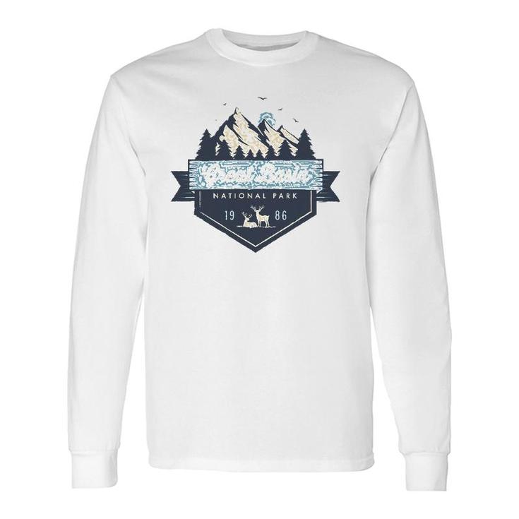 Great Basin National Park Cool Vintage Mountain Long Sleeve T-Shirt T-Shirt