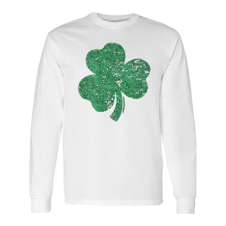 Green Shamrock Saint Patricks Day Long Sleeve T-Shirt T-Shirt