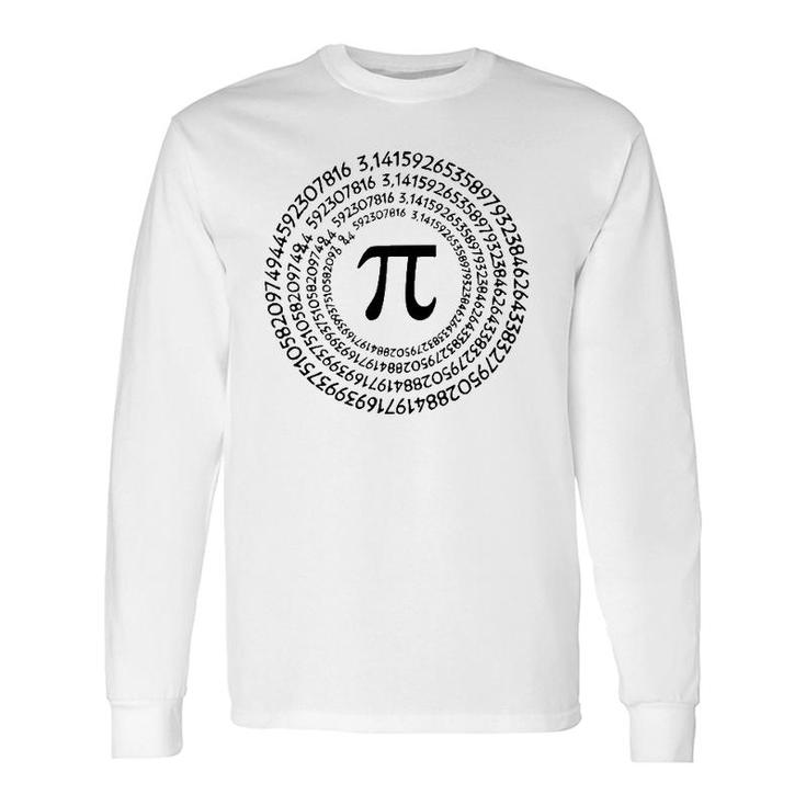 Happy Pi Day 314 Pi Number Symbol Math Teacher Science Long Sleeve T-Shirt T-Shirt