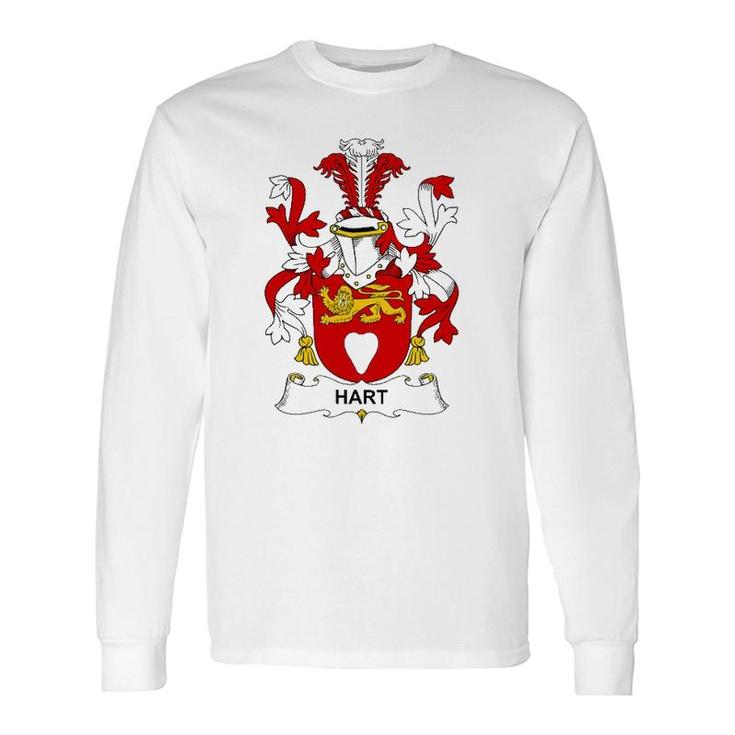 Hart Coat Of Arms Crest Long Sleeve T-Shirt T-Shirt