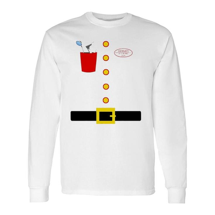 Hermey Dentist Elf Costume Elf Dentist Christmas Long Sleeve T-Shirt T-Shirt