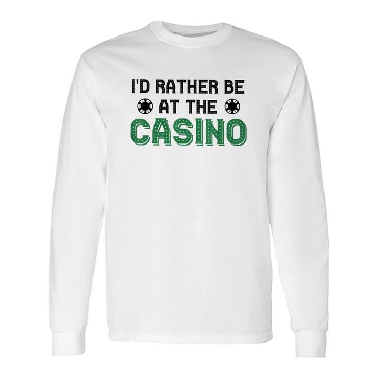 I'd Rather Be At The Cass Classic Long Sleeve T-Shirt